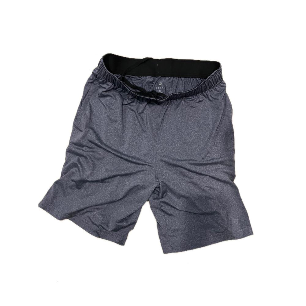 Zelos Blue Gray Athletic Shorts Mens M